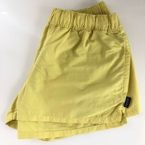 Women’s Patagonia Barely Baggies 2 1/2” yellow